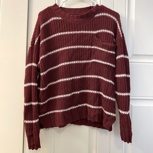 American Eagle striped sweater